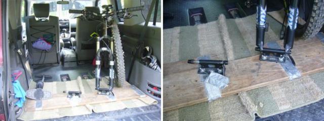 Cunnerman fork mounts for Truck bed
